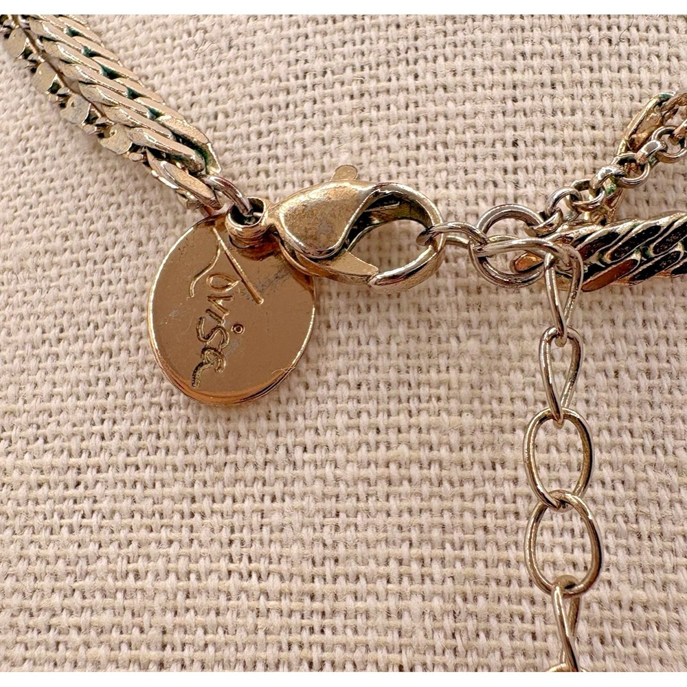 Lovisa Cross Religious Layered Necklace with Medallions Gold & Silver Tone 16" - Picture 6 of 7